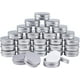 thumbnail image 1 of 27 latas redondas de aluminio de 30 ml, frascos de hojalata plateados vacíos de 1 onza, contenedores de almacenamiento de metal rellenables con tapa de rosca., 1 of 7
