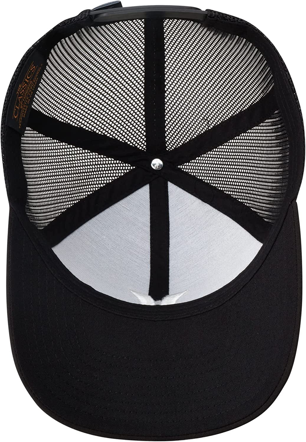 Hurley Men's Del Mar Trucker Hat Cap (Black/White)