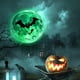 thumbnail image 1 of Txlixc poste de pared de luz nocturna de Halloween, decoración de luz nocturna de murciélago de bruja de luna 3D Txlixc  moda, 1 of 5