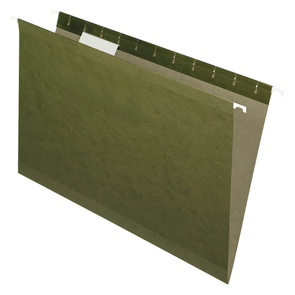 Folder Colgante Oxford Tamaño Oficio Color Verde estandar 91535X c/25pz