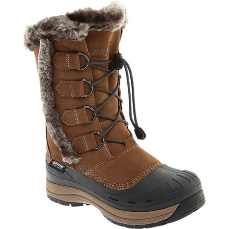 

Baffin Womens Chloe Suede Faux Fur Pac Boots