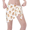 thumbnail image 3 of Geaub Tigers go in for Sports Women's Short Wrap Skirt, Beach Sun Protection Shawl, Swimsuit Bra, Swimwear Tunic, 3 of 7