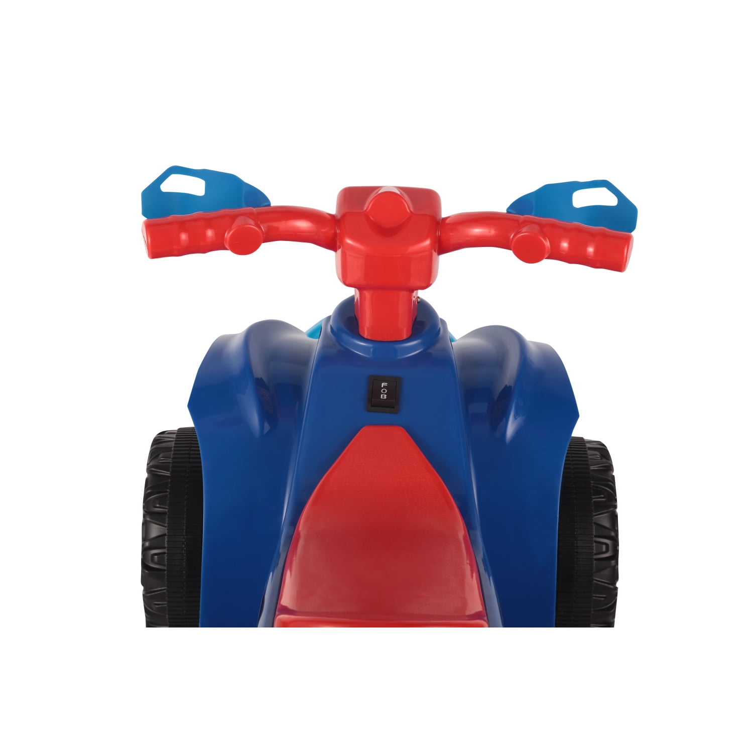 Licensed Sonic The Hedgehog 6V Battery Powered Ride on ATV for Kids Ages 2-5 Years Old, Blue