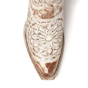 FERRINI Women's Mandala Toe Boots, Color: Shabby Chic Brown, Size: 8.5-B