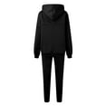 thumbnail image 4 of Women Sweatsuits Sets 2 Piece Hoodie Long Sleeve Pullover and Baggy Sweatpants Lounge Fall Sets Women Outfits Sets, 4 of 7