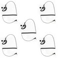 thumbnail image 3 of 5Pcs 3.5mm Listen Only G Shape Earpiece Headset For Motorola Radio Speaker Mic, 3 of 6