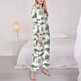 thumbnail image 2 of Bingfone Womens Pajama Sets Cute Turtle Print,Long Sleeve Loungewear Pajamas Set-X-Large, 2 of 8