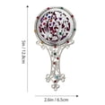 thumbnail image 2 of MasteelfCA 1 Set Portable Makeup Mirror Mini Vanity Mirror with Comb Elegant Mirror, 2 of 7