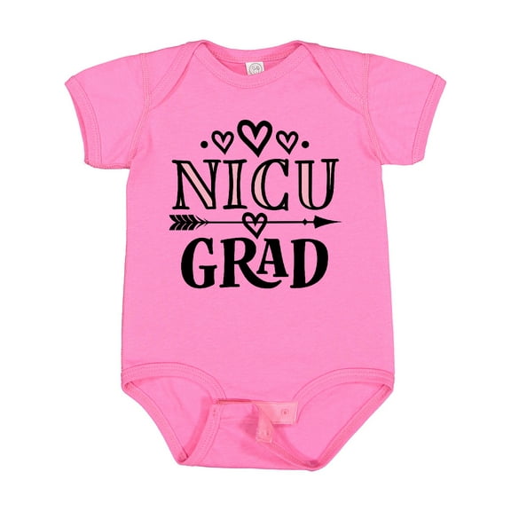 Inktastic Nicu Graduate Baby Girl Girls Baby Bodysuit