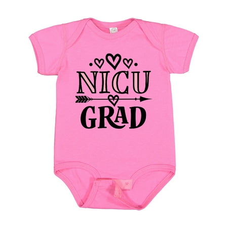 

Inktastic NICU Graduate Baby Girl Gift Baby Girl Bodysuit
