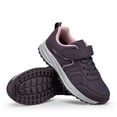 thumbnail image 6 of Womens Shoes,Wide Sneakers Lightweight Breathable for Casual Wear Comfortable Wide Sneakers for Travel Workout,Shoes for Women,Purple,8.5, 6 of 9