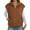 Brown, variant on TIANZEN Knit Zip Front Vest Sleeveless Oversized Outerwear With Side Pockets Casual Layering Cardigan And Coat Women 16 plus Size Womens Coats