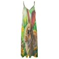 thumbnail image 4 of Easter Bunnies Rabbits Sleeveless Dress Woman Fashion Long Dresses Women's Summer Suit Dress Summer 2025 Women, 4 of 7