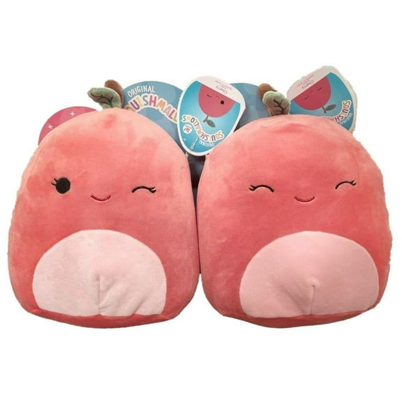 Squishmallows Child 8" Cherry Plush Stuffed Animal, Red