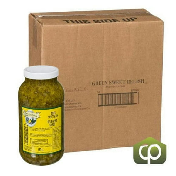 Cool Crisp Relish Vert Sucré 4 L (2/caisse) - 8,8 Lb