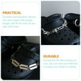 thumbnail image 2 of 2 Pcs Chaînes de Chaussures Style Punk Charmes de Chaussures Bijoux de Mode Ornements, 2 of 8