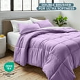 thumbnail image 6 of Bare Home Down Alternative Comforter Set - 2-Pieces - All Seasons - Twin/Twin-XL, Lavender, 6 of 8