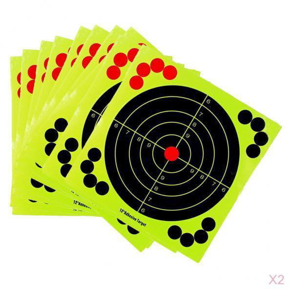 40 Packs 12inch Shooting Targets Self Adhesive Hunting Targets Accessories 