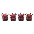 thumbnail image 3 of Soumake 4Pcs/Set Bling Rhinestone Tire Wheel Stem Valve Caps Car Auto Truck Accessory, 3 of 7