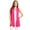 Fuchsia, variant on Women's Sleeveless Draped Open Front Cardigan Vest
