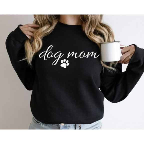 Dog Mom Sweatshirt, Dog Sweatshirt, Dog Mom Gift, Dog Paw Sweatshirt, Dog Mom, Dog Mom Shirt, Dog Mom Sweatshirt for Women