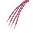 thumbnail image 4 of INSPIRE CHIC 2 Paires Lacets Ronds Élastiques Réfléchissants Unisexes pour Espadrilles Fuchsia 140 cm/55 Pouces, 4 of 5