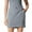 a-Grey, variant on QHFBli Women Drawstring Pocket Sweat Mini Skirt High Waisted Short Bodycon Skirt