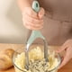 thumbnail image 1 of Prensa de papas manual de acero inoxidable, prensa de papas, puré de alimentos complementarios para bebés, prensa de papas plegable y espesante al por mayor, 1 of 8