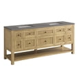 thumbnail image 3 of James Martin Vanities 330-V72-3Gex Breckenridge 72" Double Basin Wood Vanity Set - White, 3 of 7