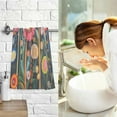 thumbnail image 7 of Yayeee 100% Cotton Hand Towels for Bathroom 16" x 28" Soft Absorbent Kitchen Towel, Large Colorful Flowers, 7 of 7