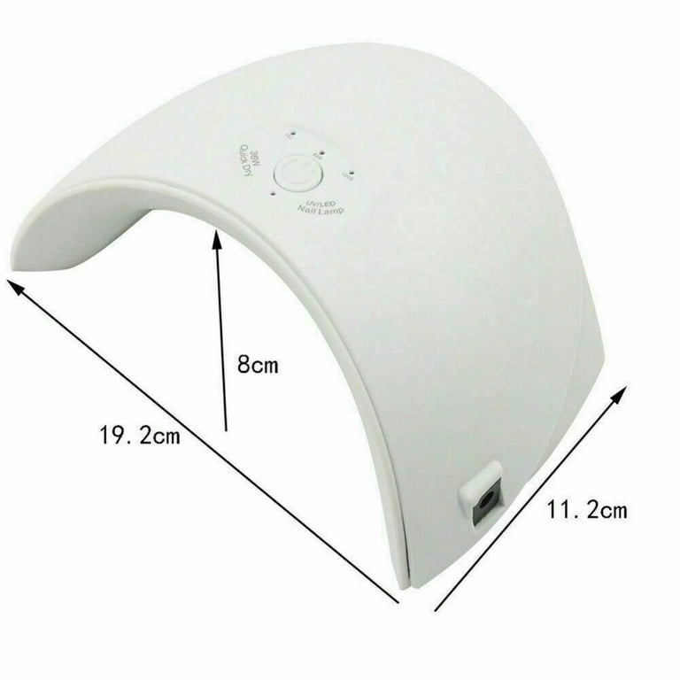 36W LED UV Manicure Machine, Nail Polish Dryer Lamp, Gel Acrylic