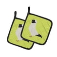 thumbnail image 1 of Carolines Treasures BB7778PTHD Paire de Porte-Pots Vert Pigeon, 1 of 1