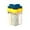 Sky Blue, variant on 5 In 1 Travel Spice Containers, Shaker Jars, Clear Plastic Container Jars, Airtight Cap, Pour/Sift Shaker