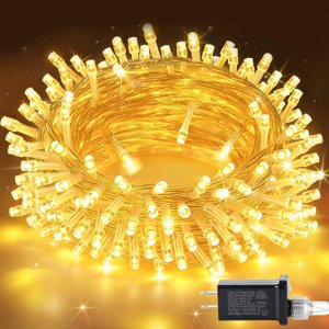 200LED 66Ft Connectable String Lights Christmas Lights Indoor Outdoor