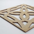 thumbnail image 4 of Ekena Millwork 23 3/8"W x 23 3/8"H x 3/8"T Large Baytown Decorative Fretwork Wood Wall Panels, Birch, 4 of 6
