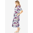 thumbnail image 2 of Woman Within Plus Size Button-Front Essential Dress, 2 of 6