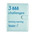 thumbnail image 2 of 100 Envelopes Money Saving Challenge Binder, to Save $5,050, 10,000 and $500, 100 Days, 52 Weeks and 30 Days Challenge Binder, A5 Money Saving Planner Cash Envelope Binder, 2 of 9