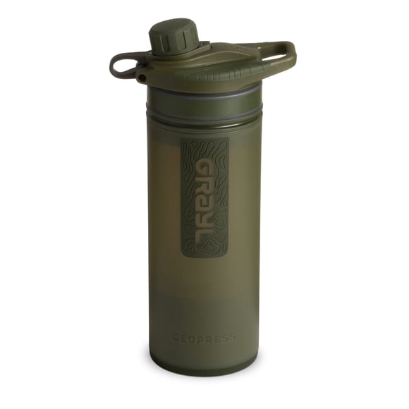Botella purificadora de agua GRAYL GeoPress 710 ml - Olive Drab
