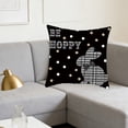 thumbnail image 4 of Wozhuo Easter Pillowcase With Hidden Zipper Great Gift For Family For Home Bedroom Living Room Office Spring Holiday Decor Easter Home Decor, 4 of 6