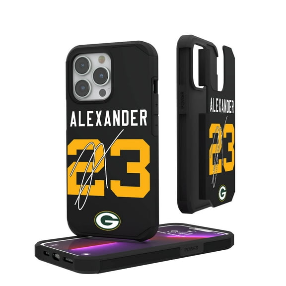 Keyscaper Jaire Alexander Green Bay Packers iPhone Rugged Case