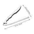 thumbnail image 2 of Stainless Steel Clam Opener Blood Clam Opening Tool Kitchen Gadget for Daily Use, 2 of 4