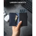 thumbnail image 3 of Tarjetero plegable VULKIT Slim Wallet con bloqueo RFID para hombre, 3 of 6