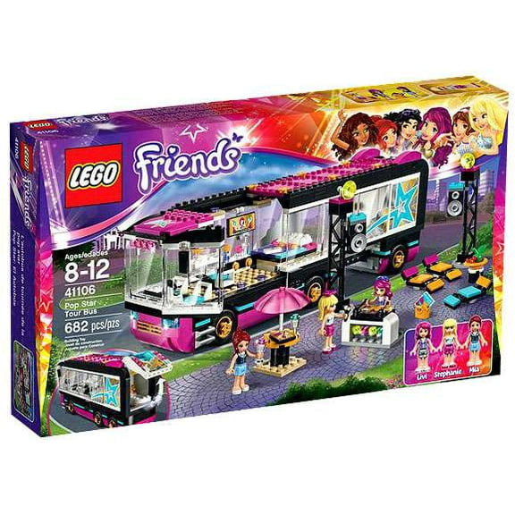 Pre-Owned Friends Pop Star Tour Bus Set LEGO 41106 [Damaged Package]