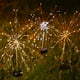 thumbnail image 2 of Lámpara solar LED de fuegos artificiales con forma de diente de león, lámpara de alambre de cobre, lámpara de pie para exteriores, jardín, patio, lámpara de césped de gypsophila, 2 of 4