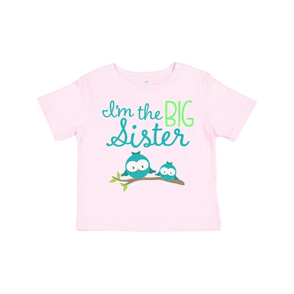Inktastic I'm the Big Sister Girls Toddler T-Shirt