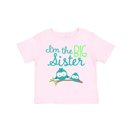 

Inktastic I m the Big Sister Gift Toddler Toddler Girl T-Shirt