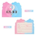 thumbnail image 2 of Shisuyan 32 Pcs Cartes d'Invitation pour Baby Shower Révélation de Genre Invitations de Fête, 2 of 8