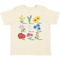 thumbnail image 3 of Inktastic Wild Flower Chart Boys or Girls Toddler T-Shirt, 3 of 5