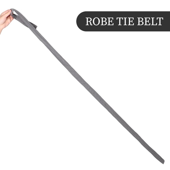 WEUVEB 2Pcs Soft and Adjustable Pajama and Bathrobe Tie Belt Replacement with Assorted Colors
