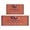 Café Vintage Rouge-8, variante sur Tapis de Cuisine Style Vintage Rouge Imperméable Antidérapant, Ensemble de 2 Tapis Absorbants pour Évier Tapis de Couloir Imperméable pour Buanderie, Tapis de Cuisine 17.7x24+17.7x48 Pouces